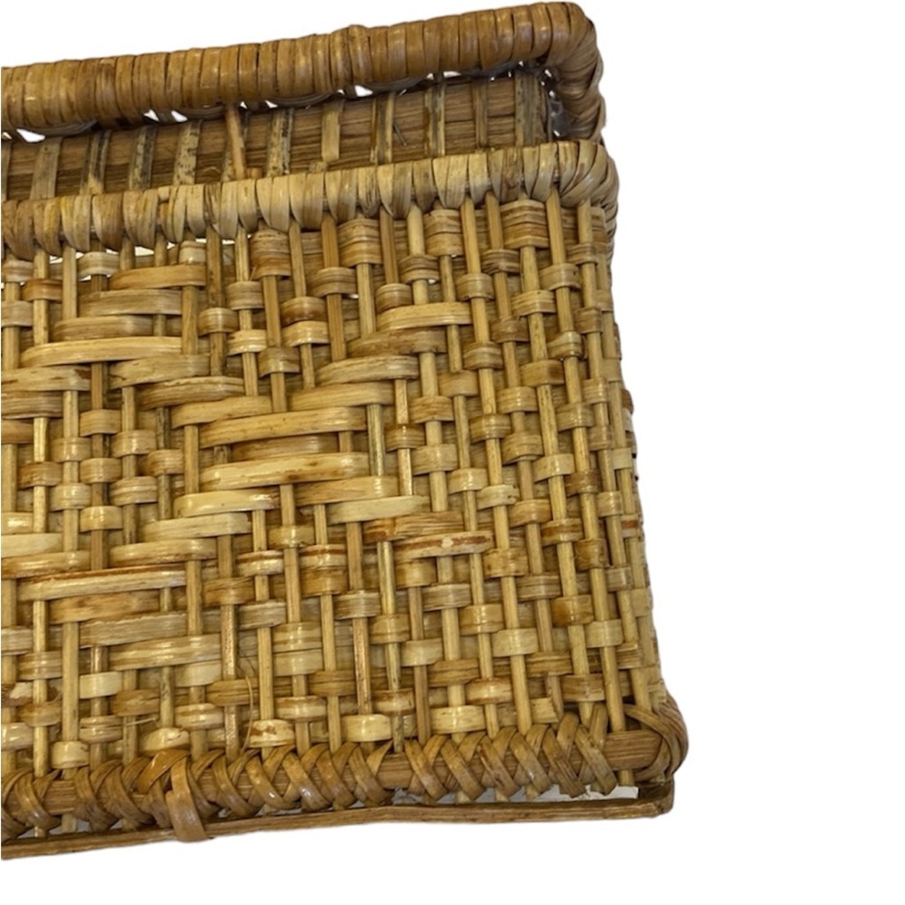 Crown‎ | Fish Woven/Wicker Rattan Tissue Box Decor Brown - Picture 10 of 10